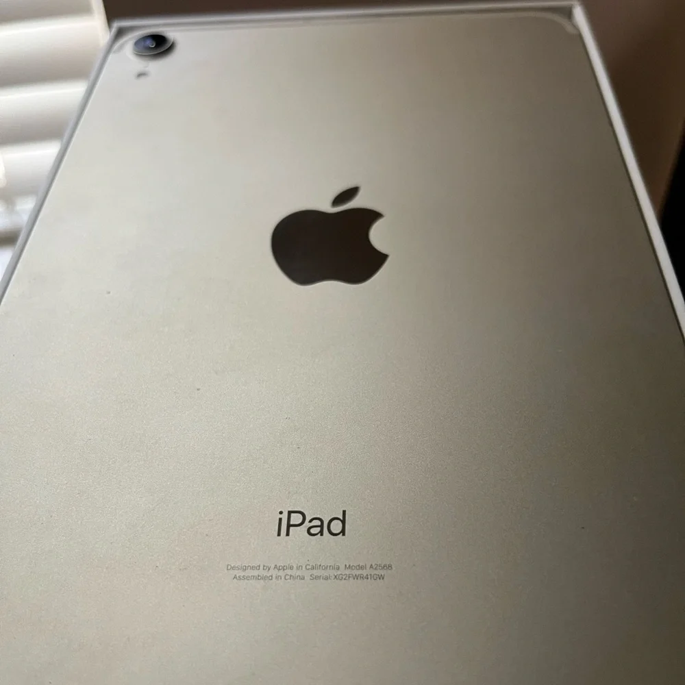 Apple iPad mini 6 generation- Starlight
